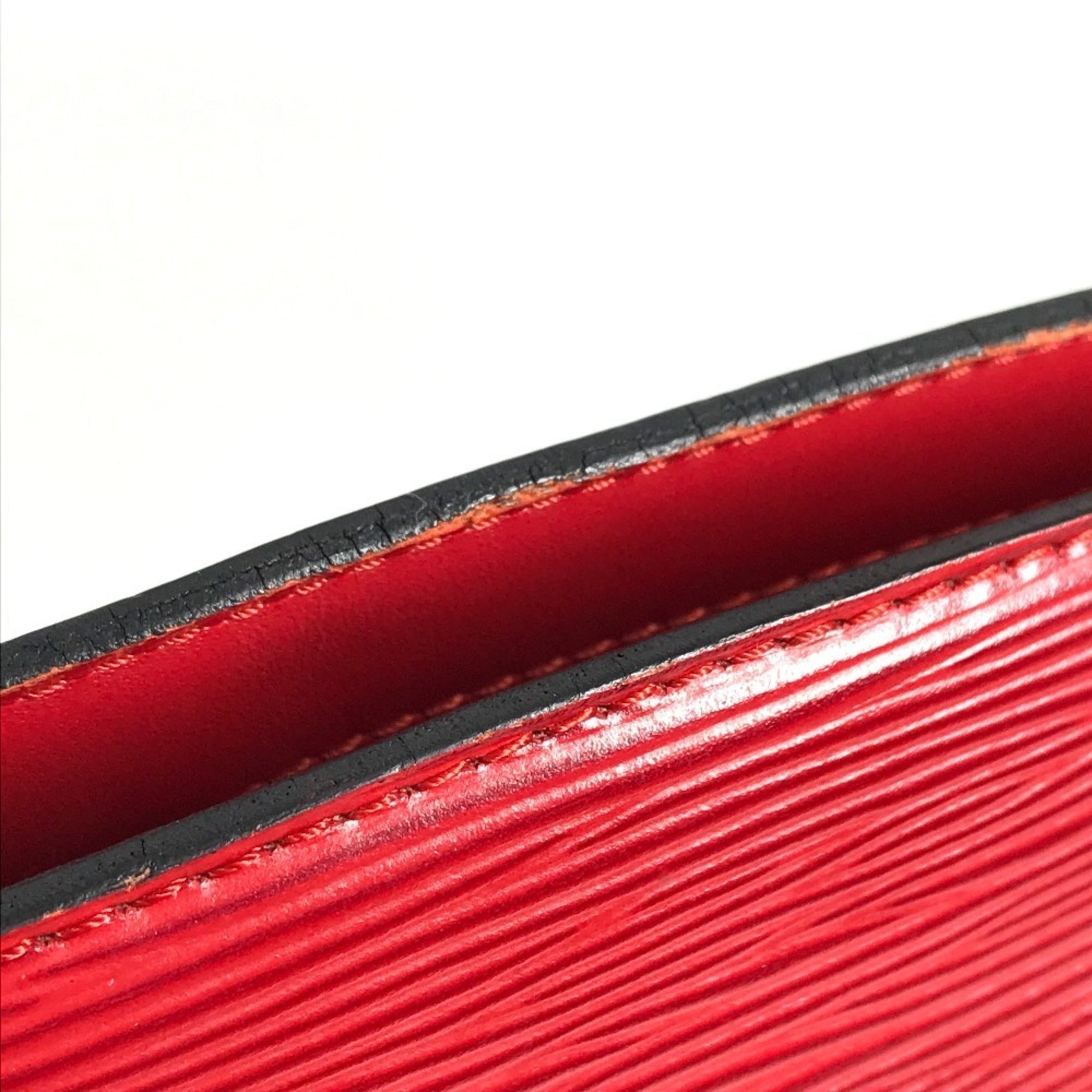 Louis Vuitton Castilian Red Red Color Epi Leather Shoulder Bag