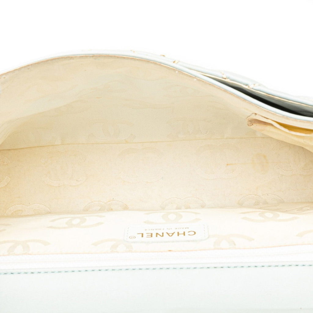 Chanel Blue Leather Handbag