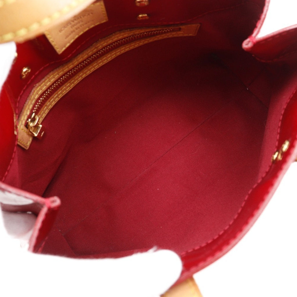 Louis Vuitton Pomme D'amour Red Color Monogram Vernis Handbag