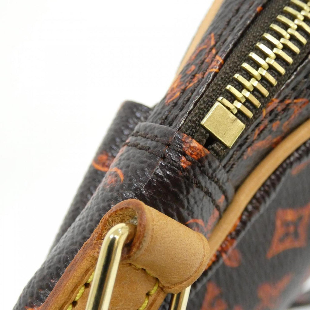 Louis Vuitton Marron Coated Canvas Shoulder Bag