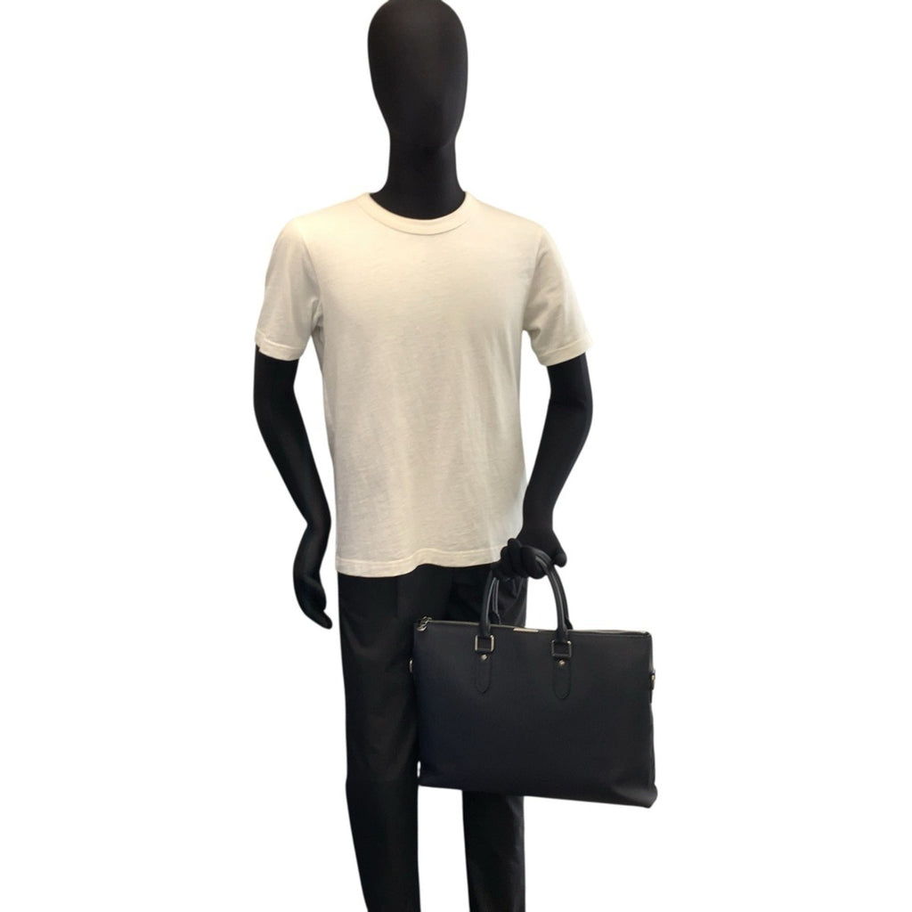 Louis Vuitton Navy Ocean Taiga Leather Briefcase