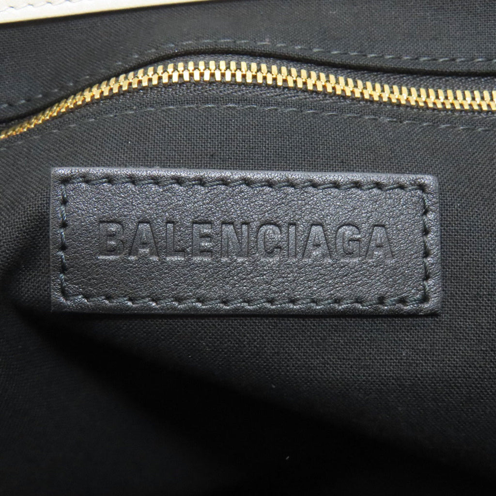 Balenciaga White Canvas Tote