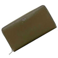 Celine Grayish Leather Long Wallet (Bi-Fold)