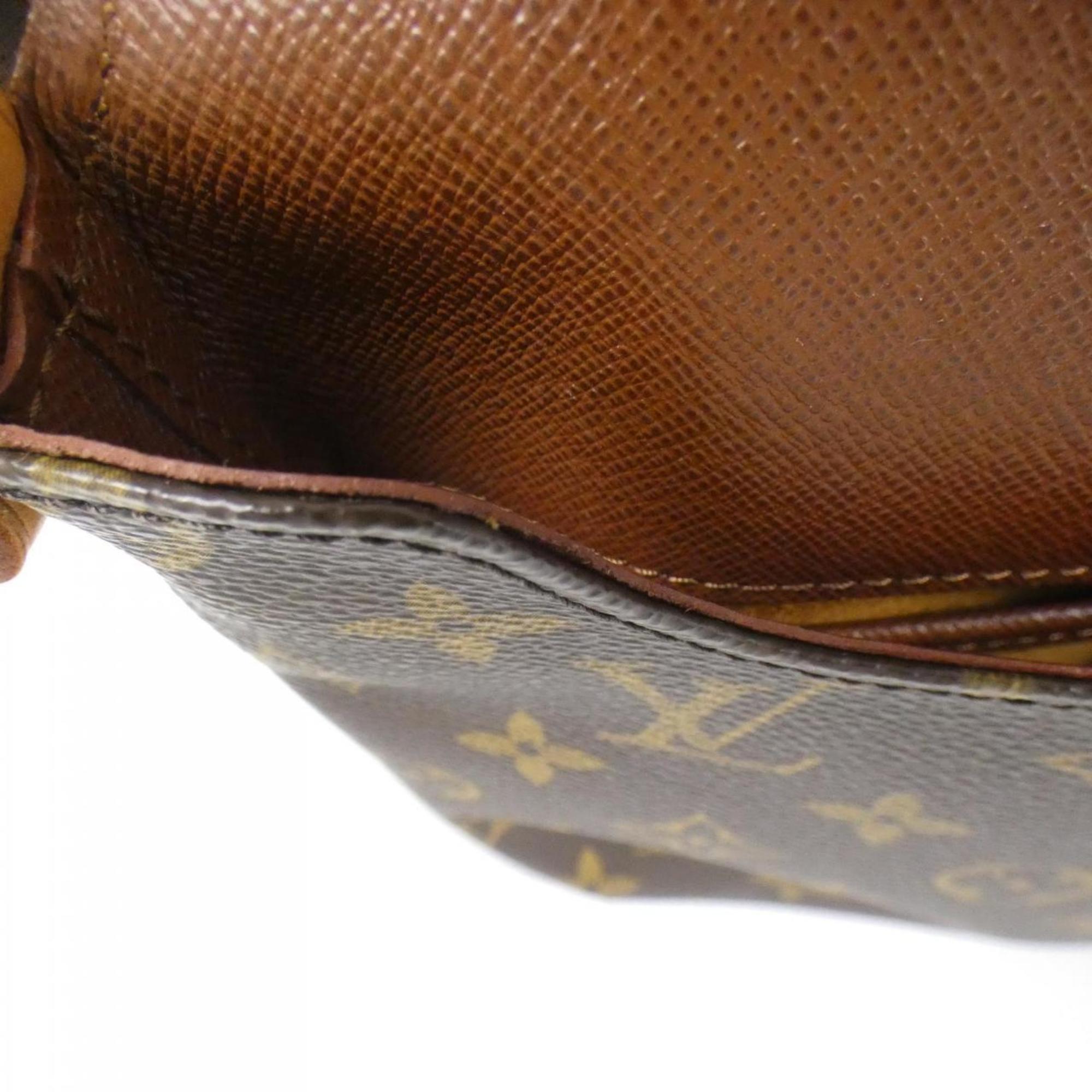 Louis Vuitton Marron Coated Canvas Shoulder Bag
