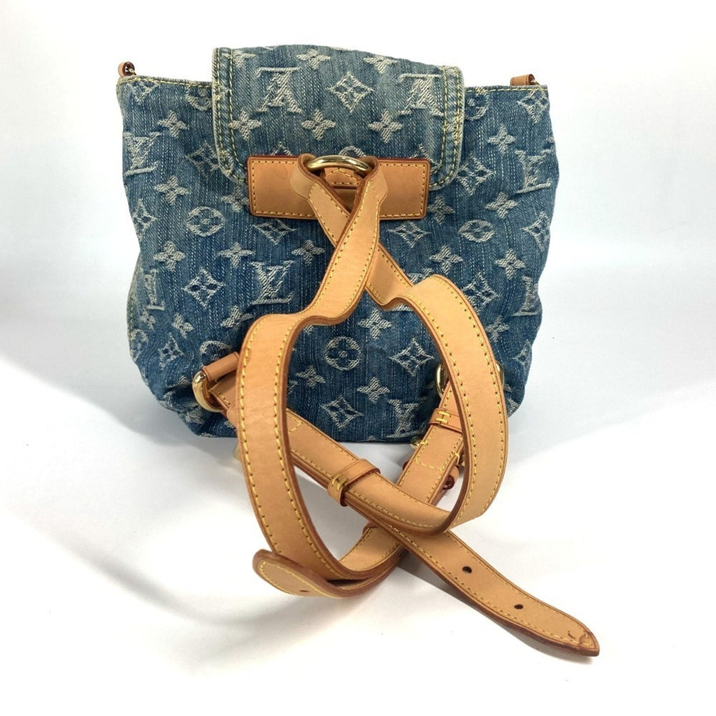 Louis Vuitton Blue Monogram Monogram Denim Backpack