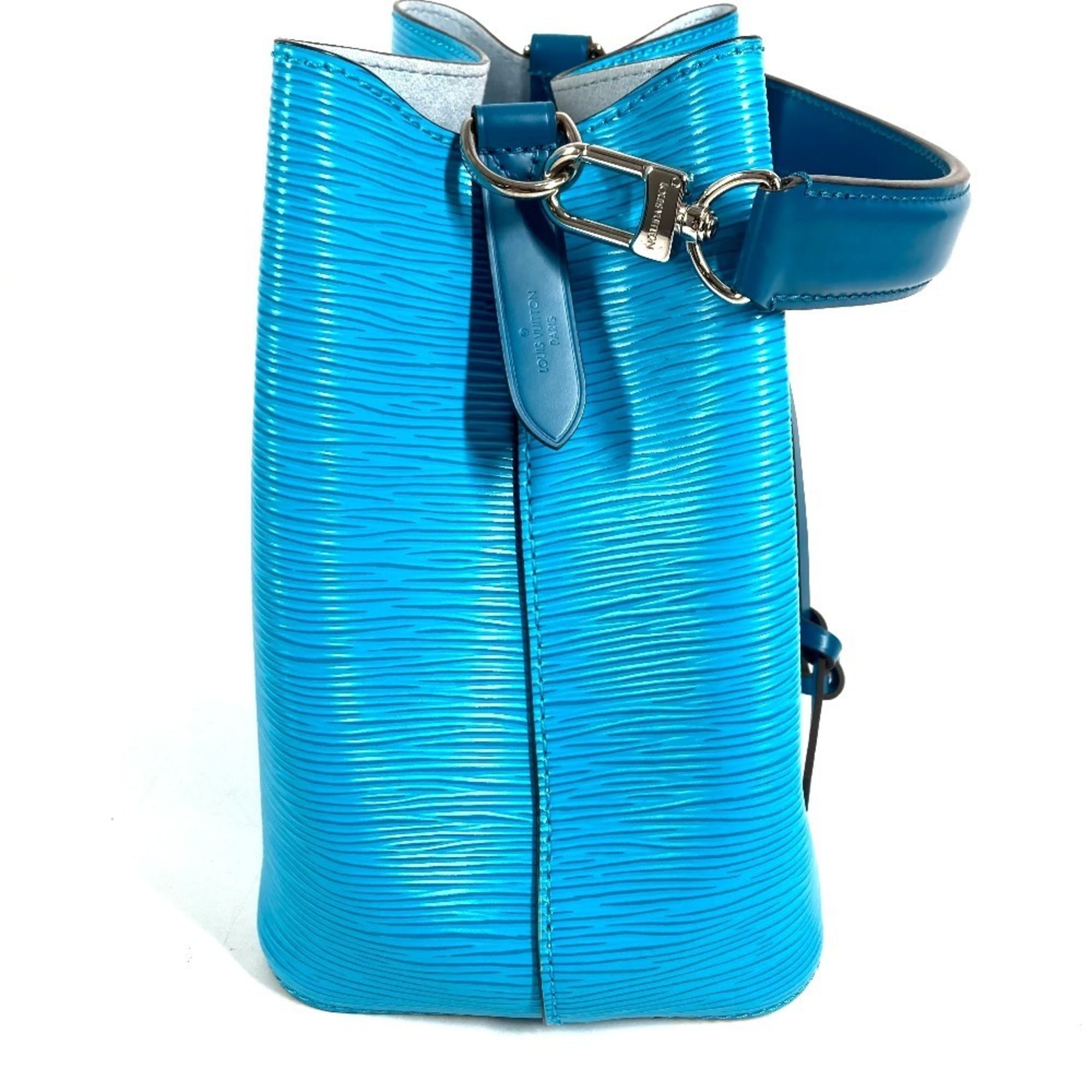 Louis Vuitton Blue Turquoise Epi Leather Handbag Shoulder Bag