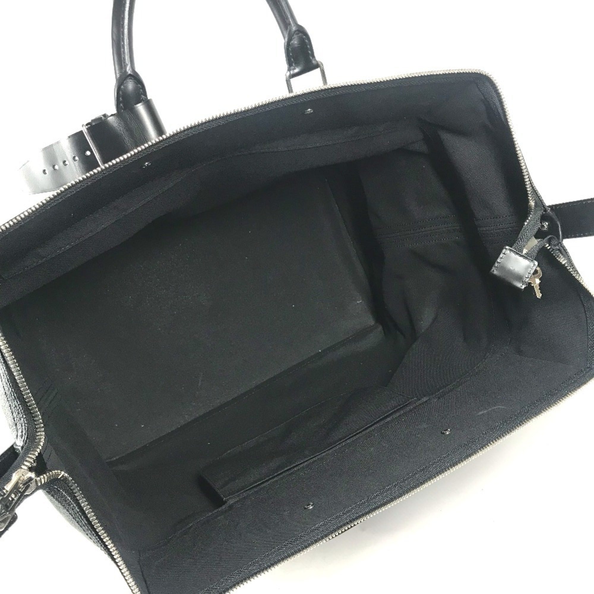 Louis Vuitton Black Damier Graphite Boston Bag Handbag