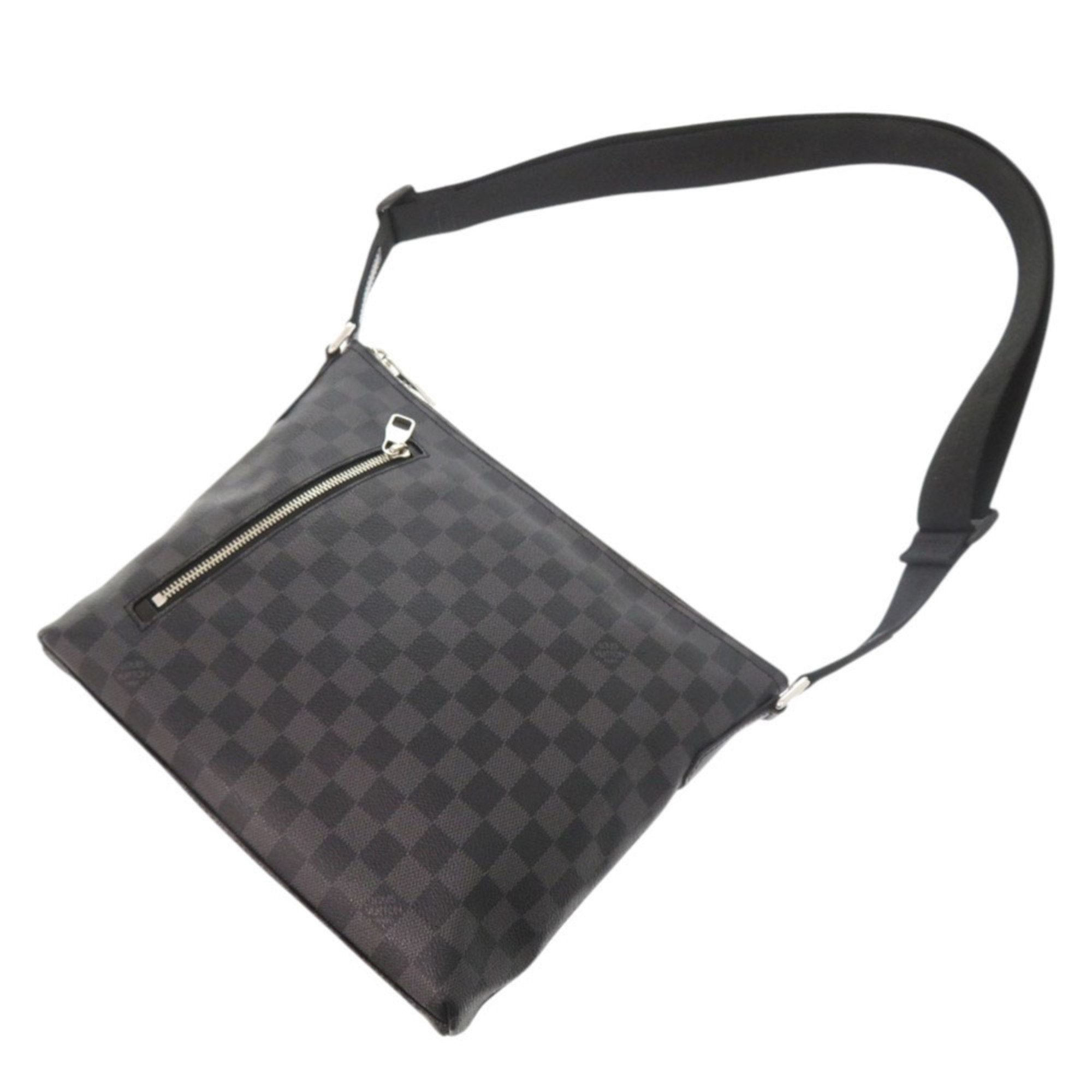 Louis Vuitton Black Damier Graphite Shoulder Bag