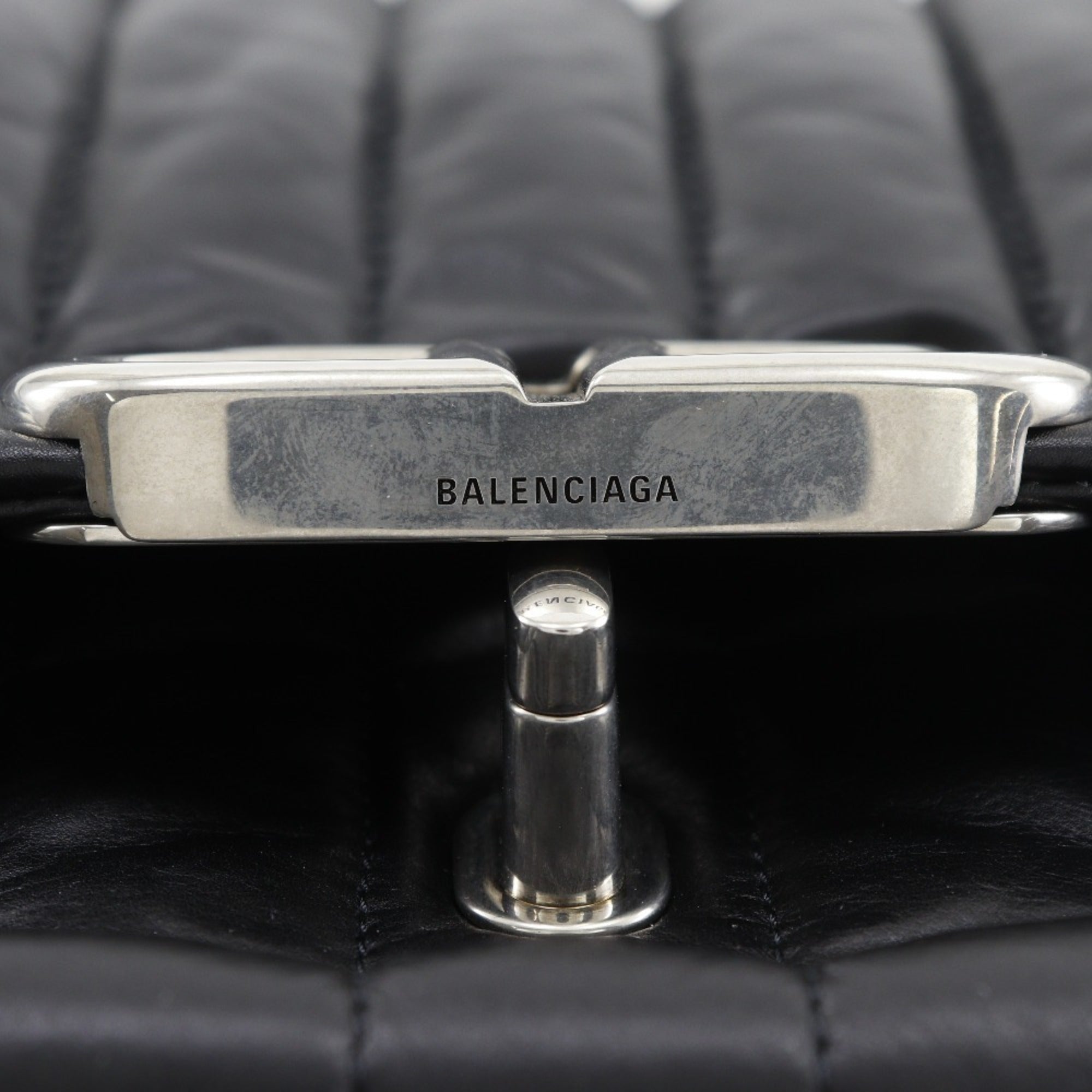 Balenciaga Black Leather Shoulder