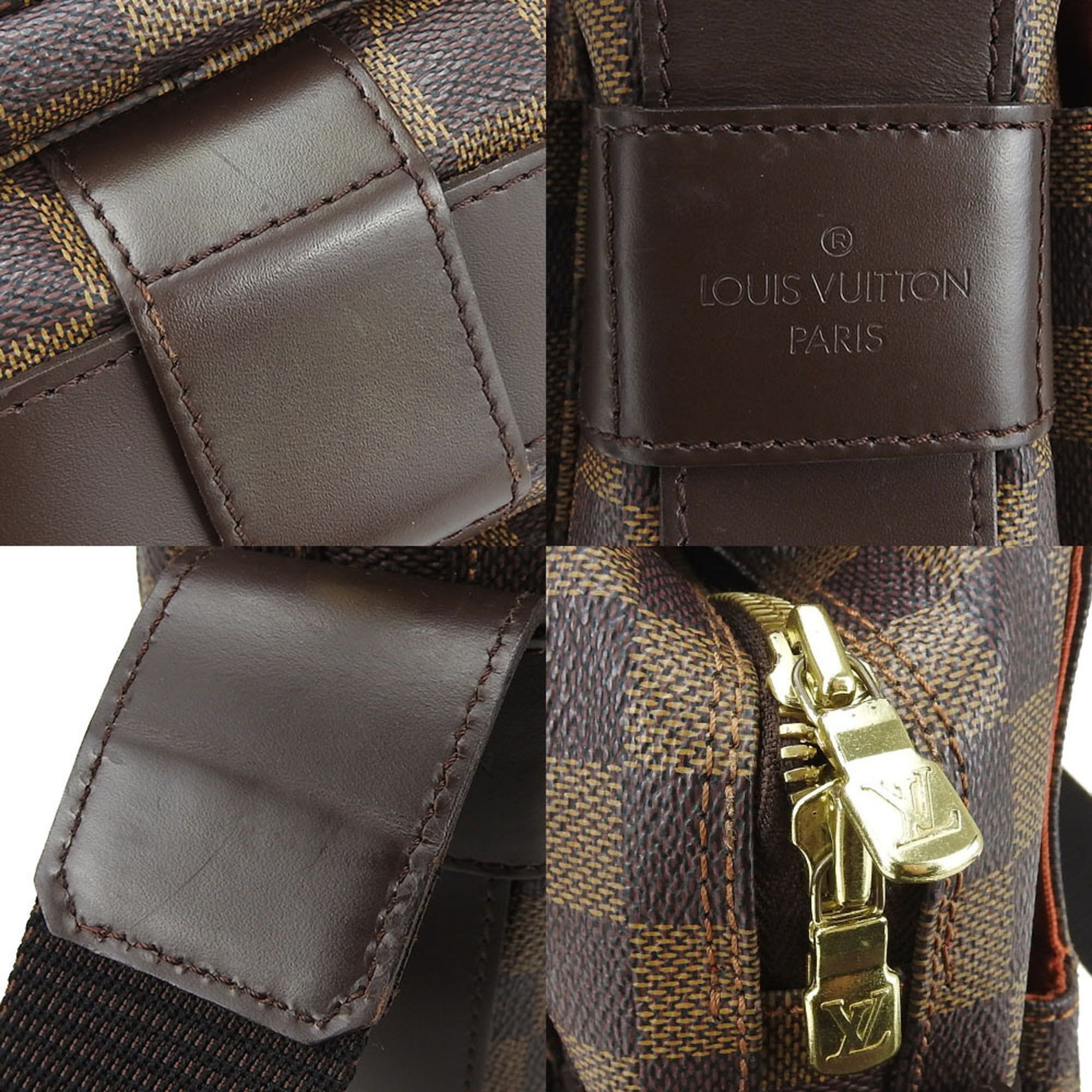 Louis Vuitton Damier Ebene Damier Canvas Messenger Bag Shoulder Bag