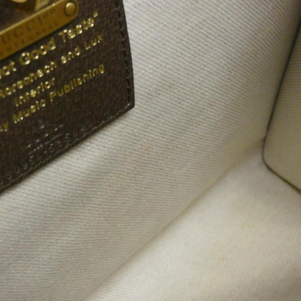 Gucci Brown Leather Handbag (Pre-Owned)