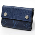 Louis Vuitton Blue Taigarama Wallet (Tri-Fold)