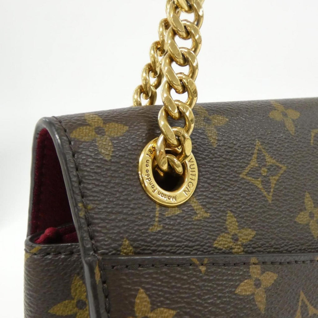 Louis Vuitton Marron Coated Canvas Shoulder Bag