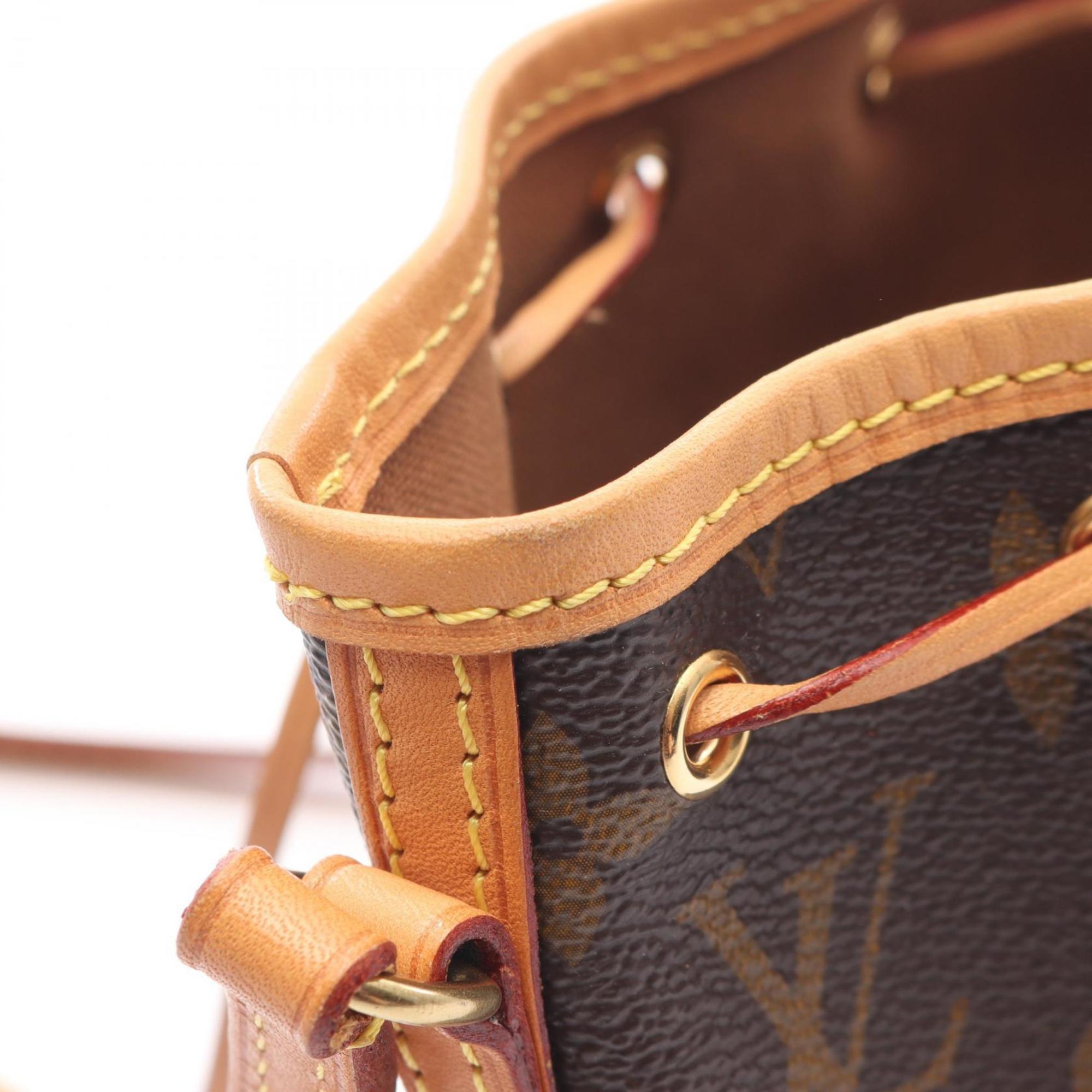 Louis Vuitton Brown Coated Canvas Shoulder Bag