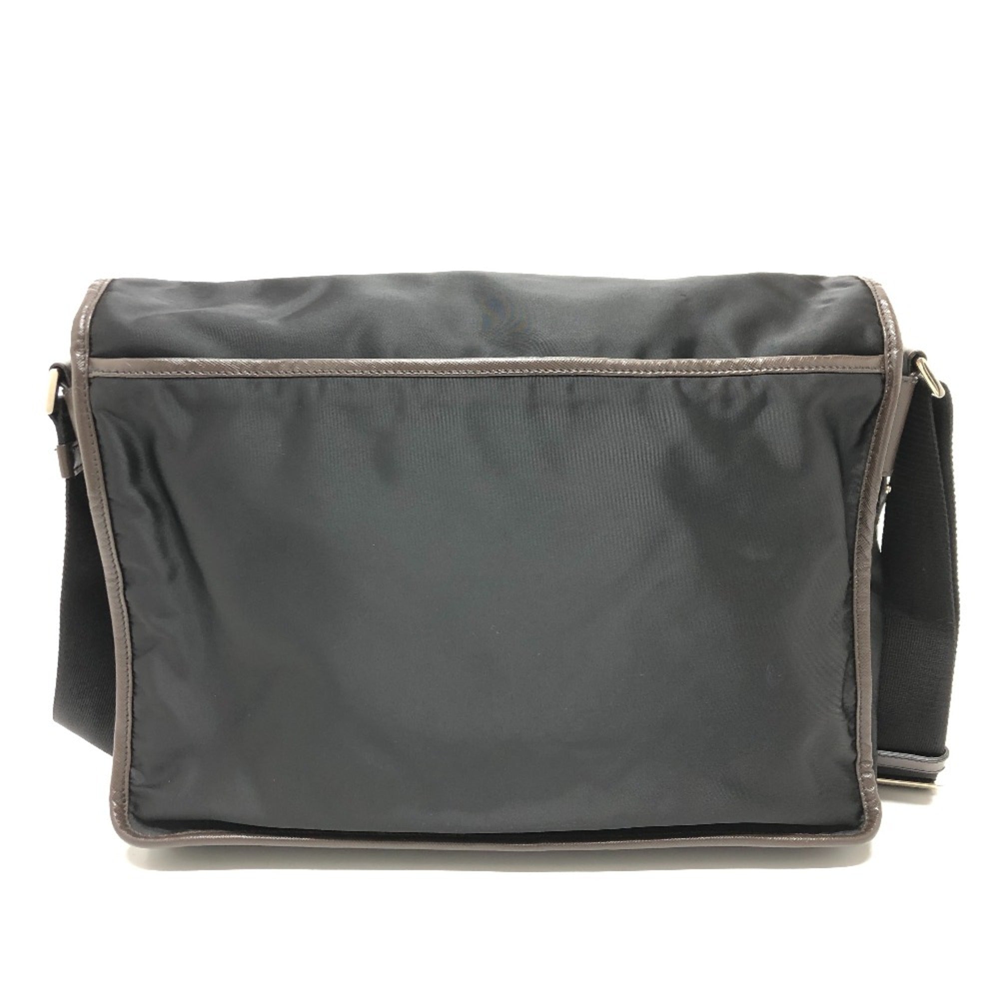 Prada Black Cloth Shoulder Bag