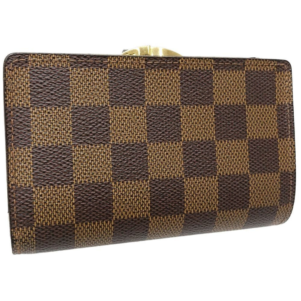 Louis Vuitton Damier Ebene Canvas Wallet