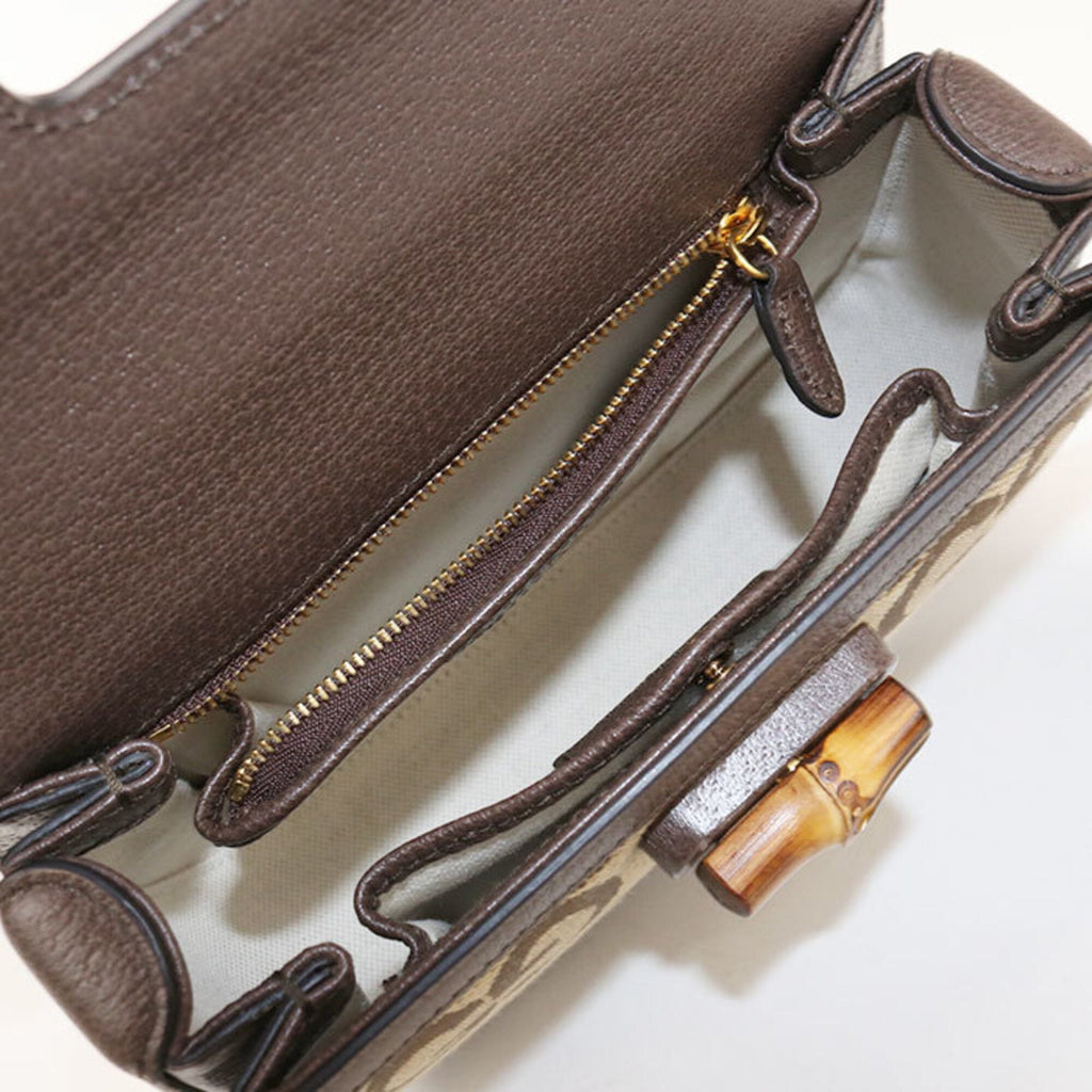 Gucci Beige Canvas Handbag (Pre-Owned)