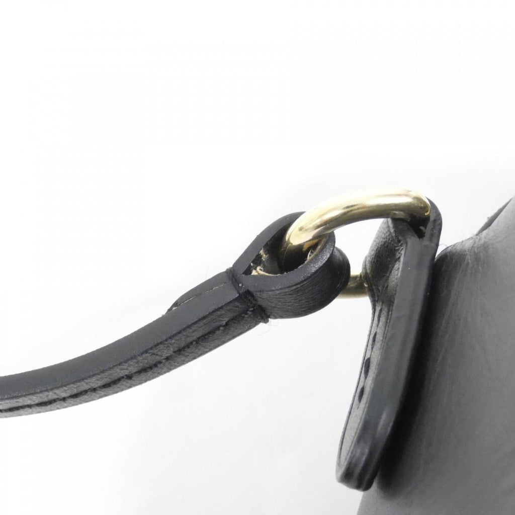 Louis Vuitton Black Marron Coated Canvas Leather Shoulder Bag