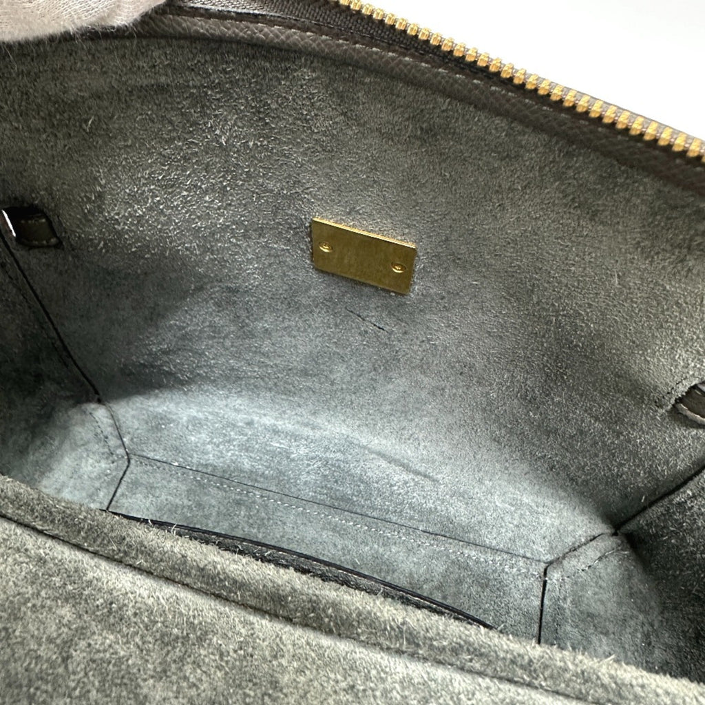 Celine Gray Leather Handbag