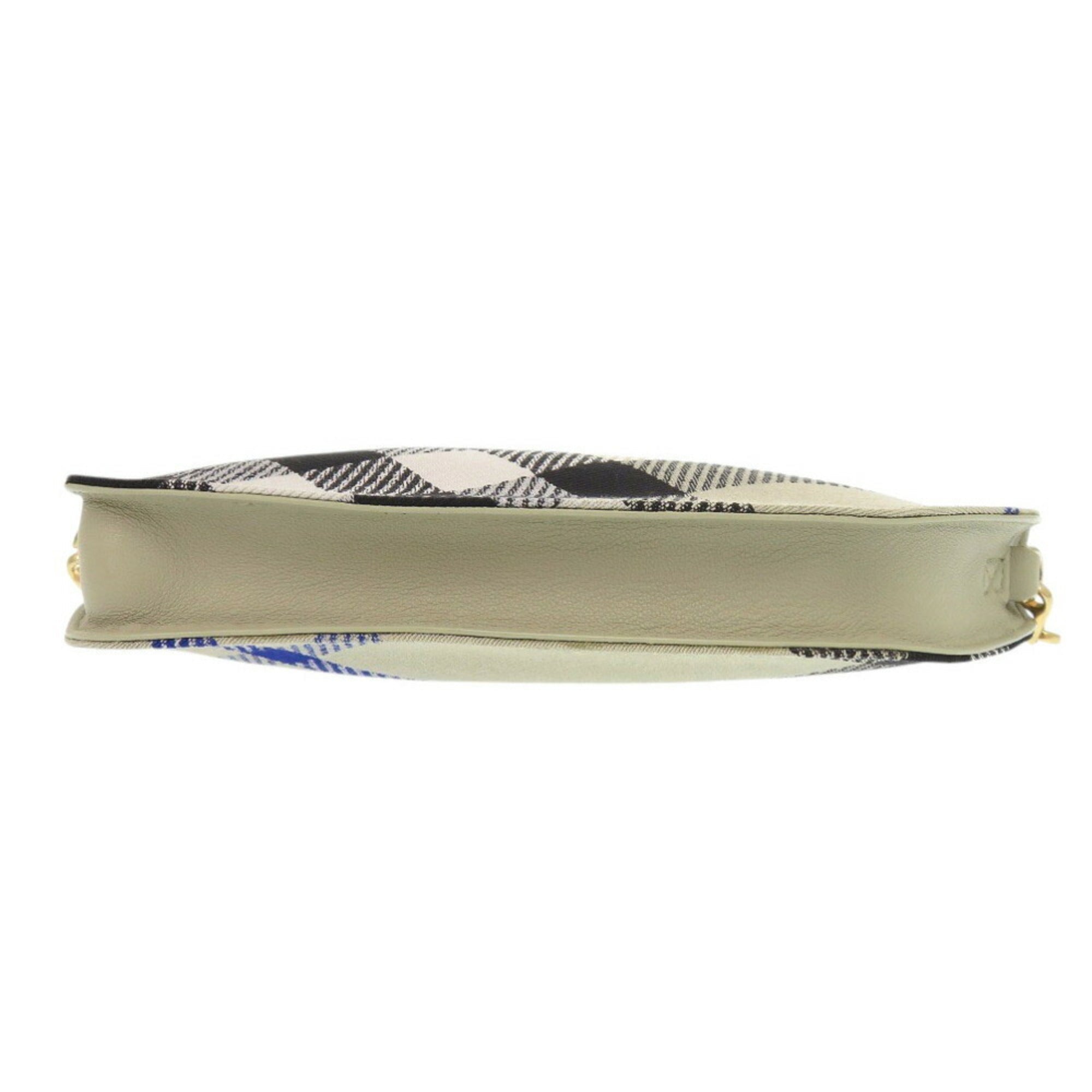 Burberry Beige Canvas Shoulder Bag