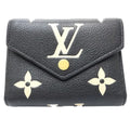 Louis Vuitton Monogram Bicolor Monogram Noir Monogram Empreinte Wallet (Tri-Fold)
