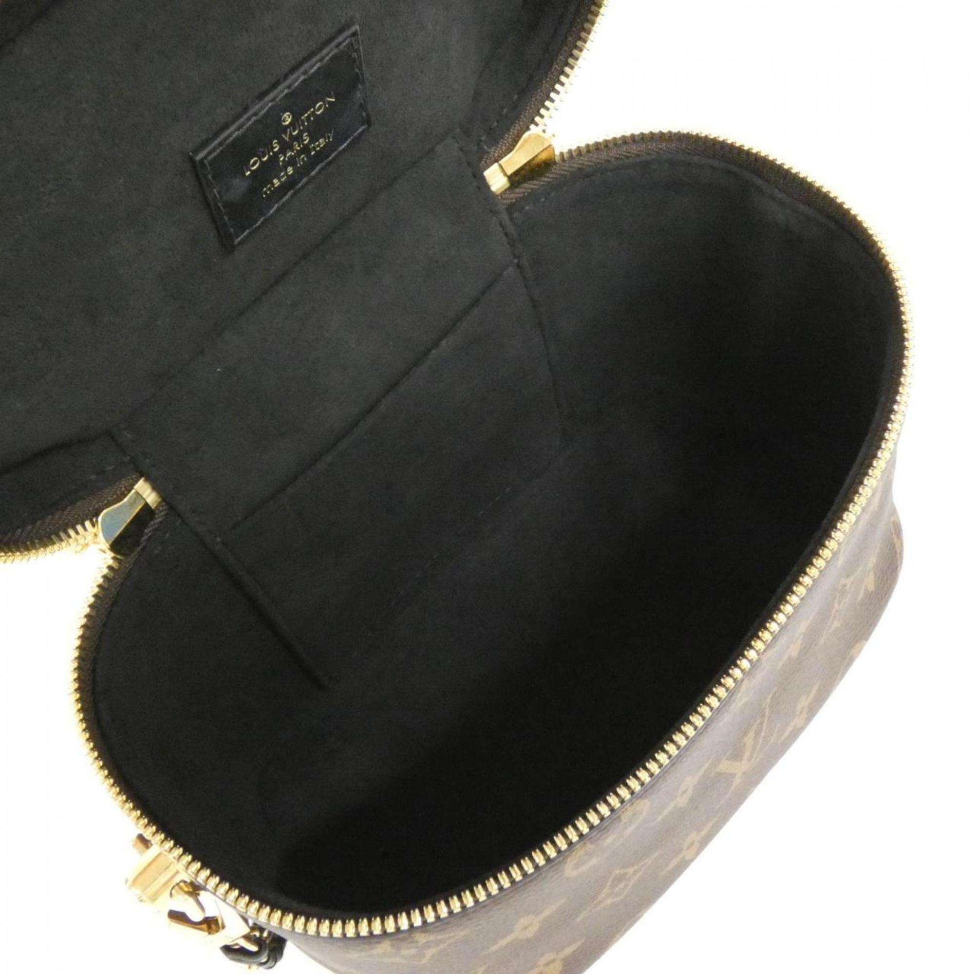 Louis Vuitton Marron Coated Canvas Handbag