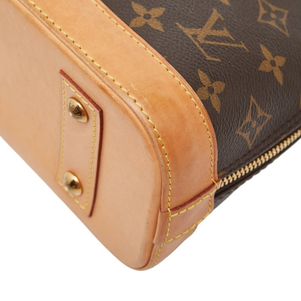 Louis Vuitton Monogram Brown Pvc Leather Handbag Shoulder Bag