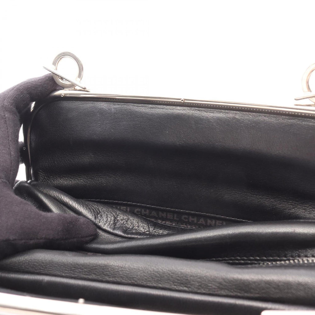 Chanel Black Leather Handbag