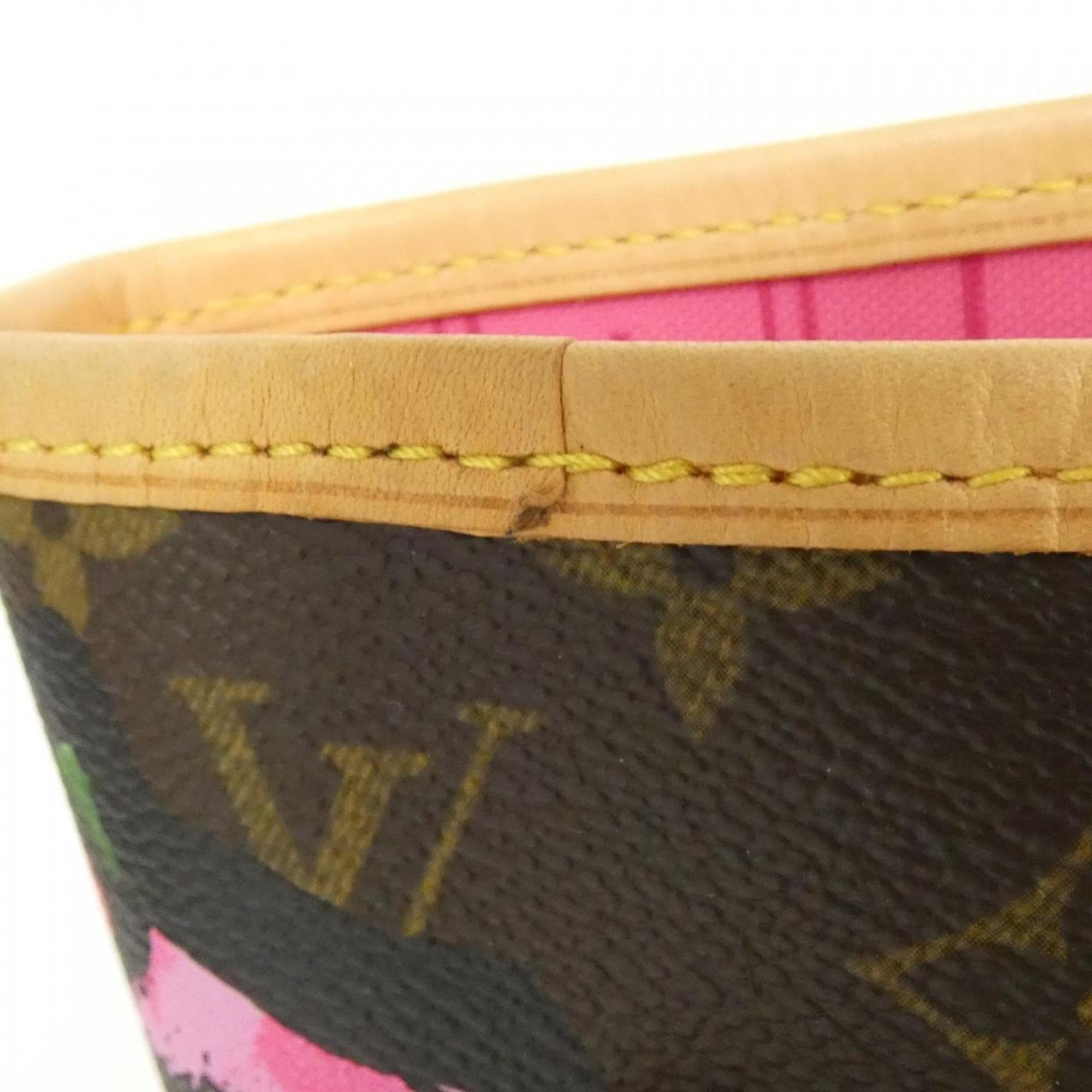 Louis Vuitton Brown Monogram Rose Coated Canvas Handbag