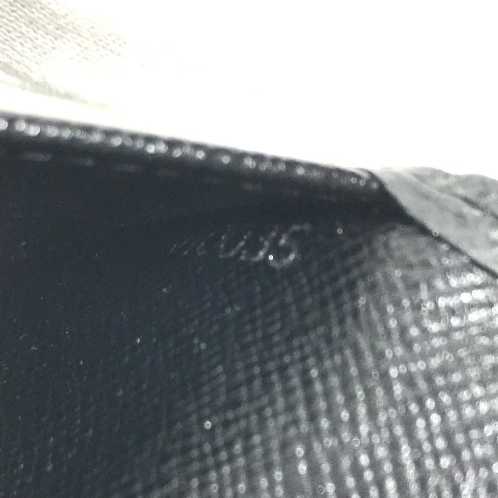 Louis Vuitton Taiga Ardoise Black Taiga Leather Long Wallet