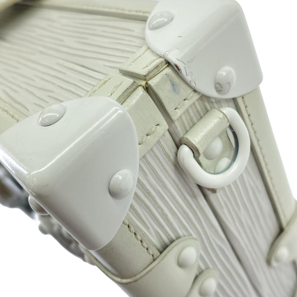 Louis Vuitton White Leather Shoulder Bag