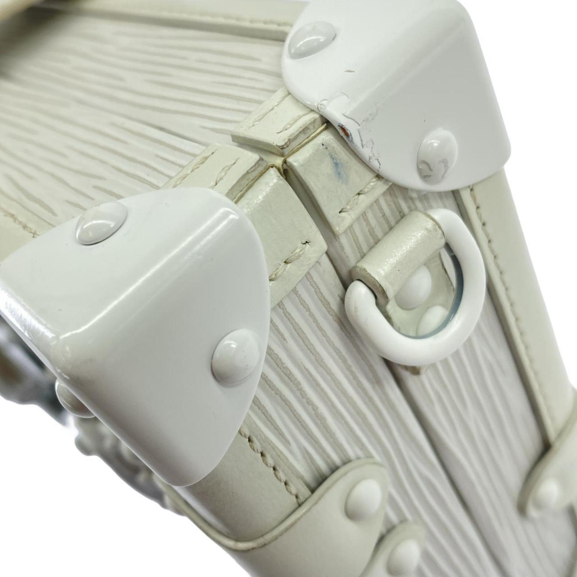 Louis Vuitton White Leather Shoulder Bag