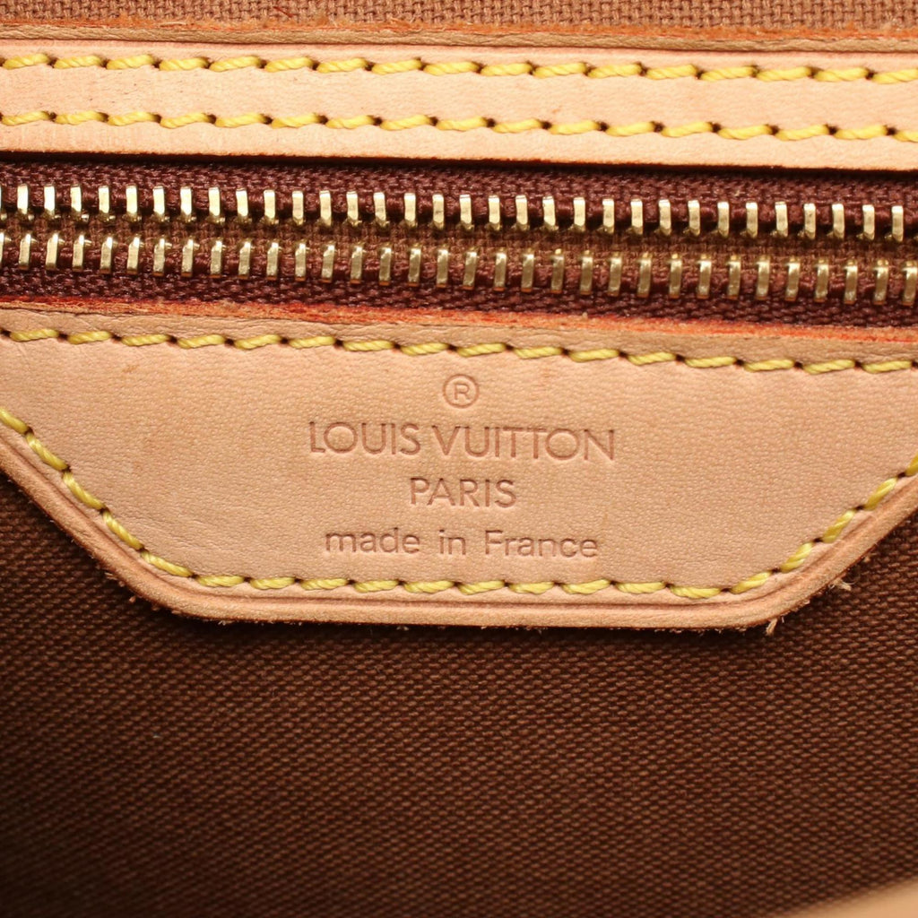Louis Vuitton Brown Coated Canvas Pvc Leather Monogram Shoulder Bag