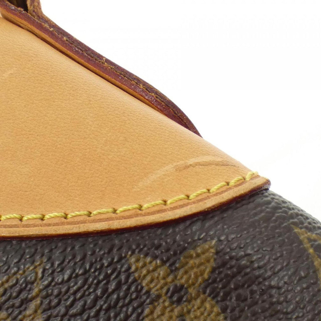 Louis Vuitton Dark Brown Marron Coated Canvas Shoulder Bag