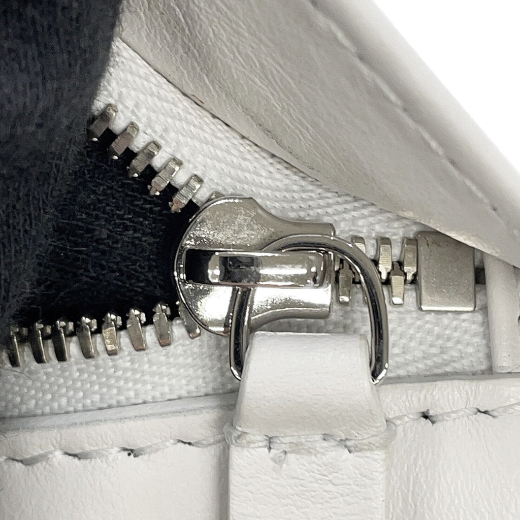 Balenciaga White Leather Handbag Sling