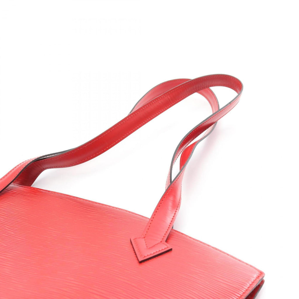 Louis Vuitton Castilian Red Red Color Epi Leather Handbag Shoulder Bag