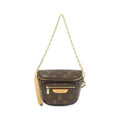 Louis Vuitton Marron Coated Canvas Shoulder Bag