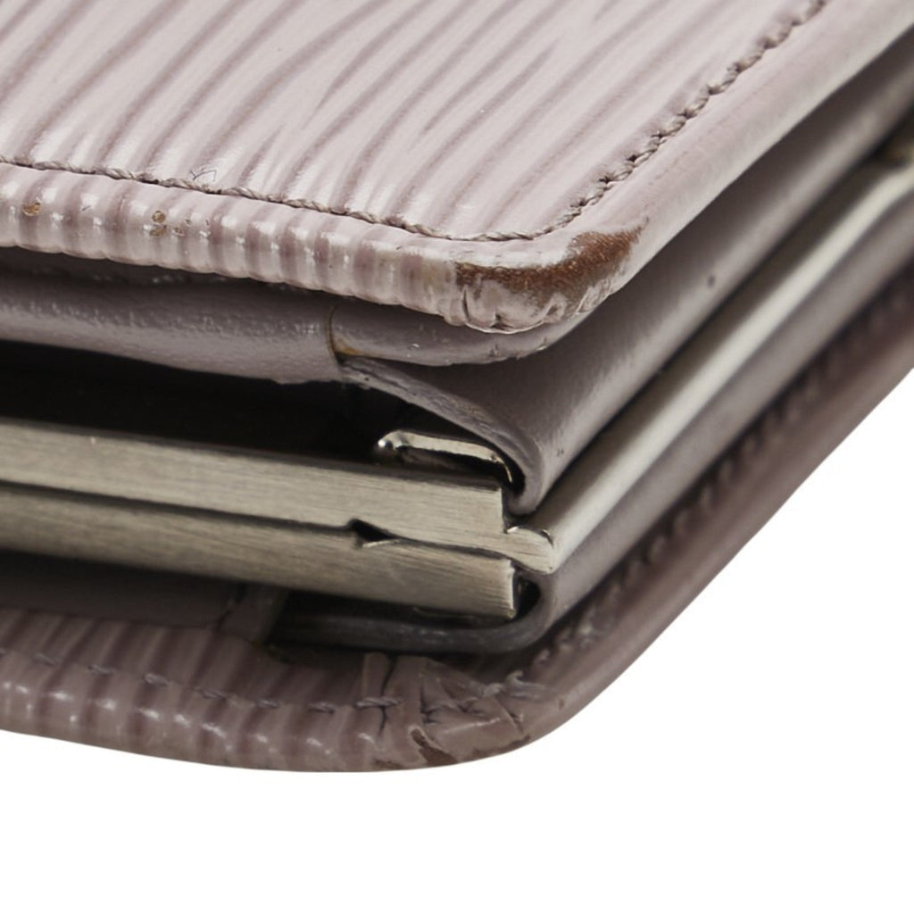 Louis Vuitton Epi Purple Leather Wallet