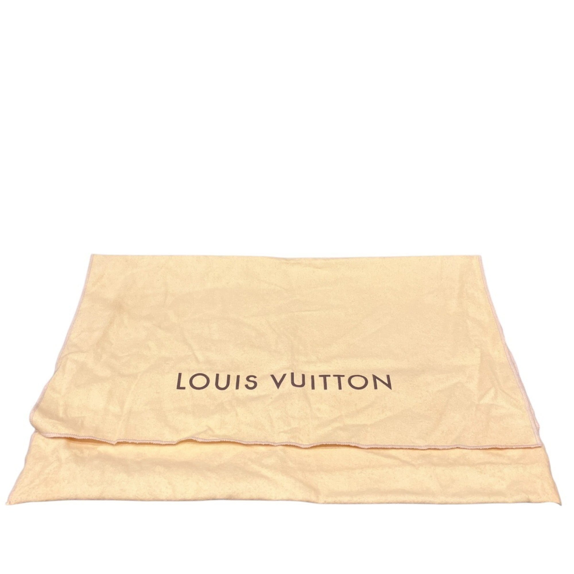 Louis Vuitton Brown Pvc Tote Bag