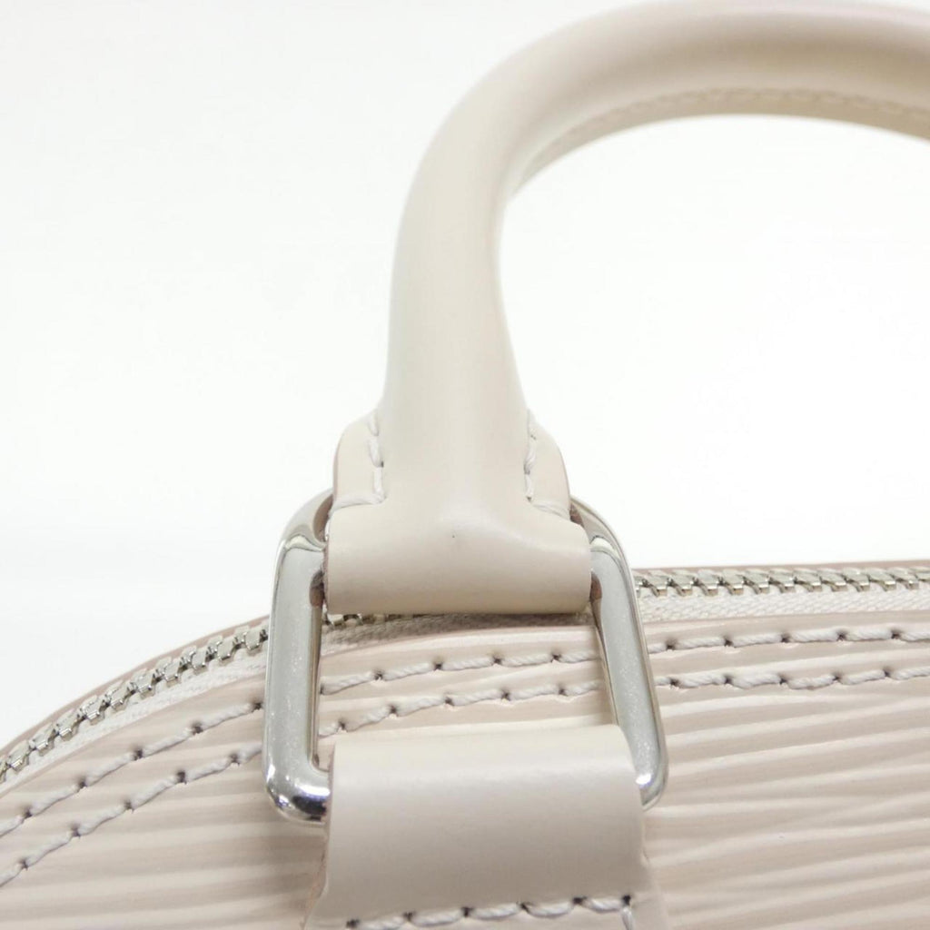 Louis Vuitton Silver Leather Handbag