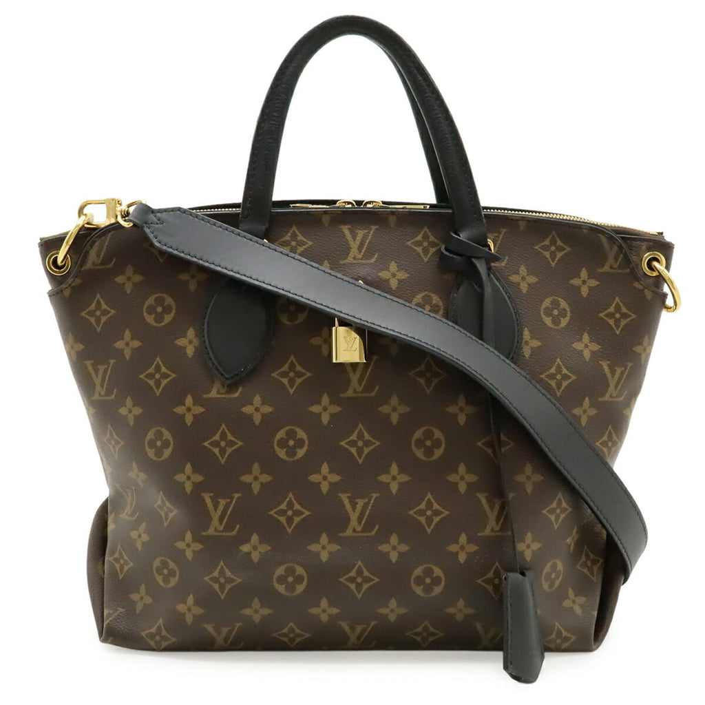Louis Vuitton Black Monogram Noir Monogram Pvc Leather Coated Canvas Shoulder Bag Tote Bag