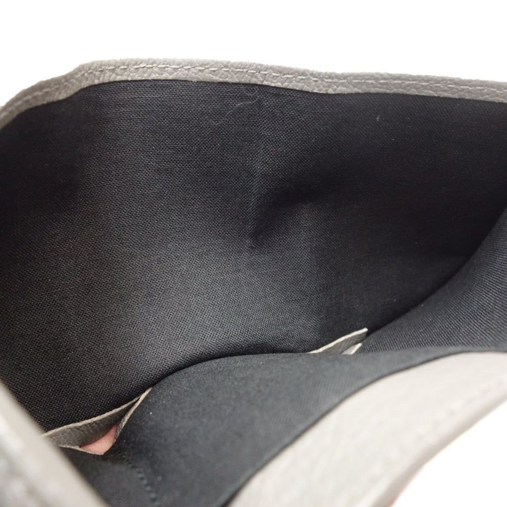Balenciaga Gray Leather Wallet (Tri-Fold)