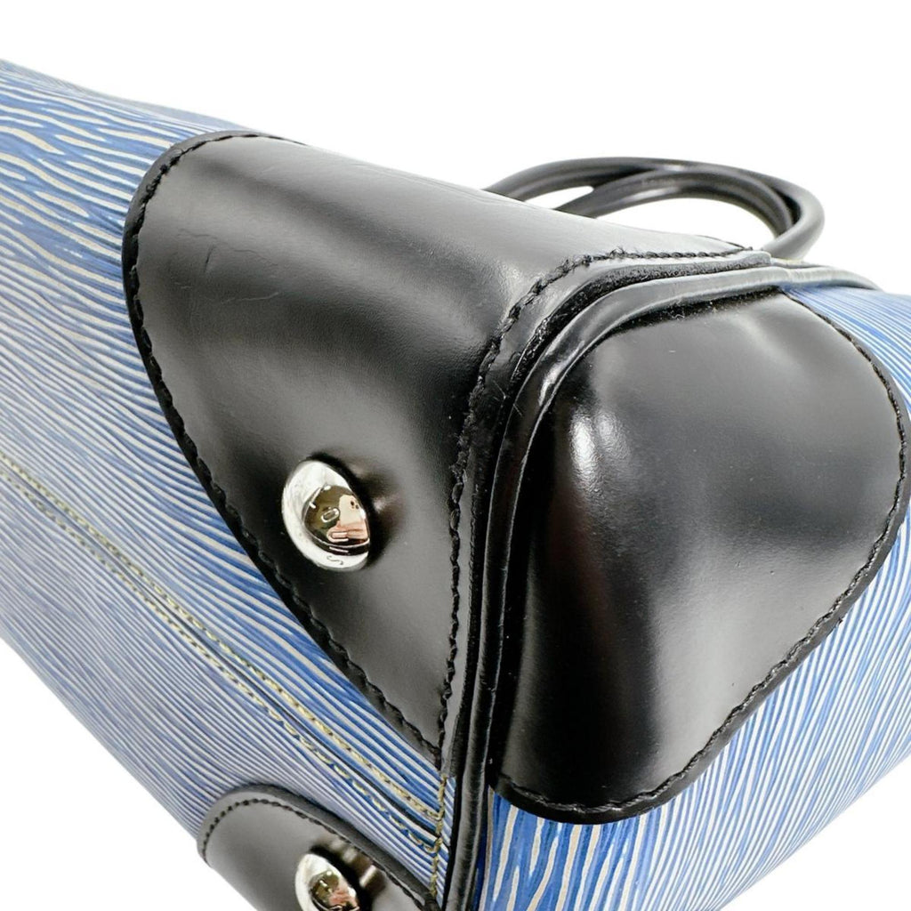 Louis Vuitton Blue Epi Leather Handbag