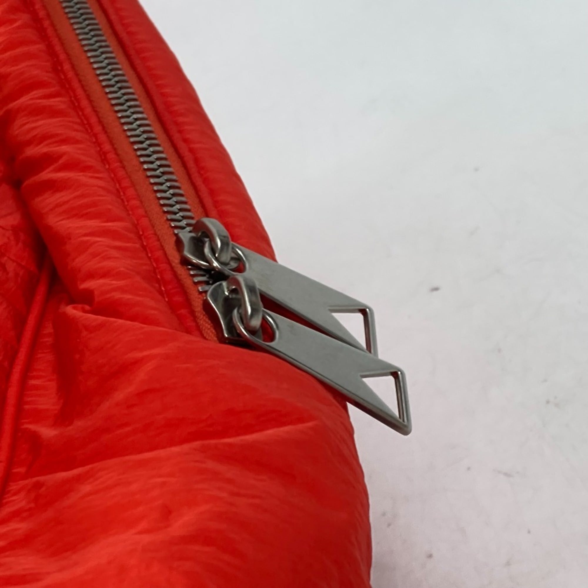 Bottega Veneta Red Color Nylon Backpack