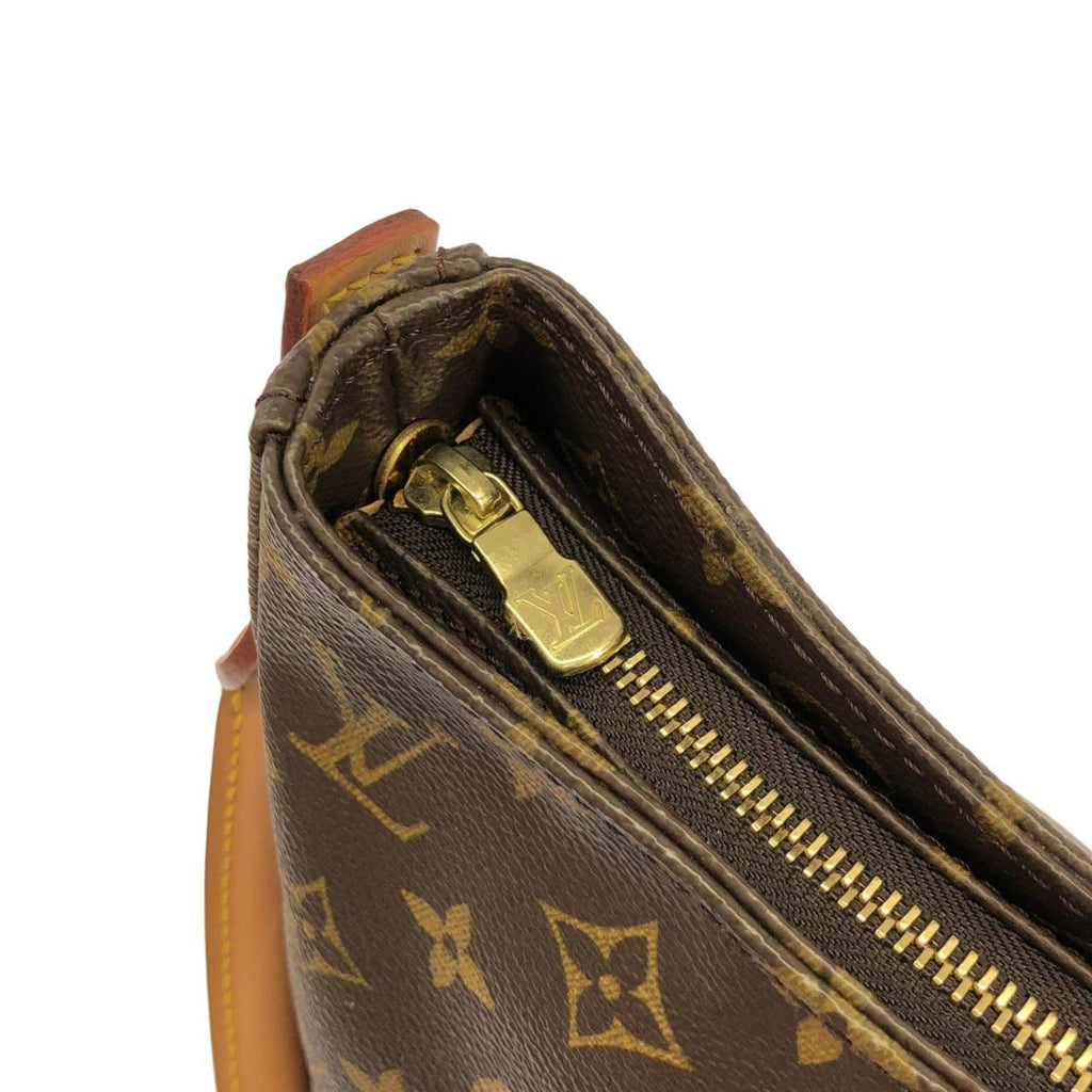 Louis Vuitton Monogram Marron Coated Canvas Shoulder Bag