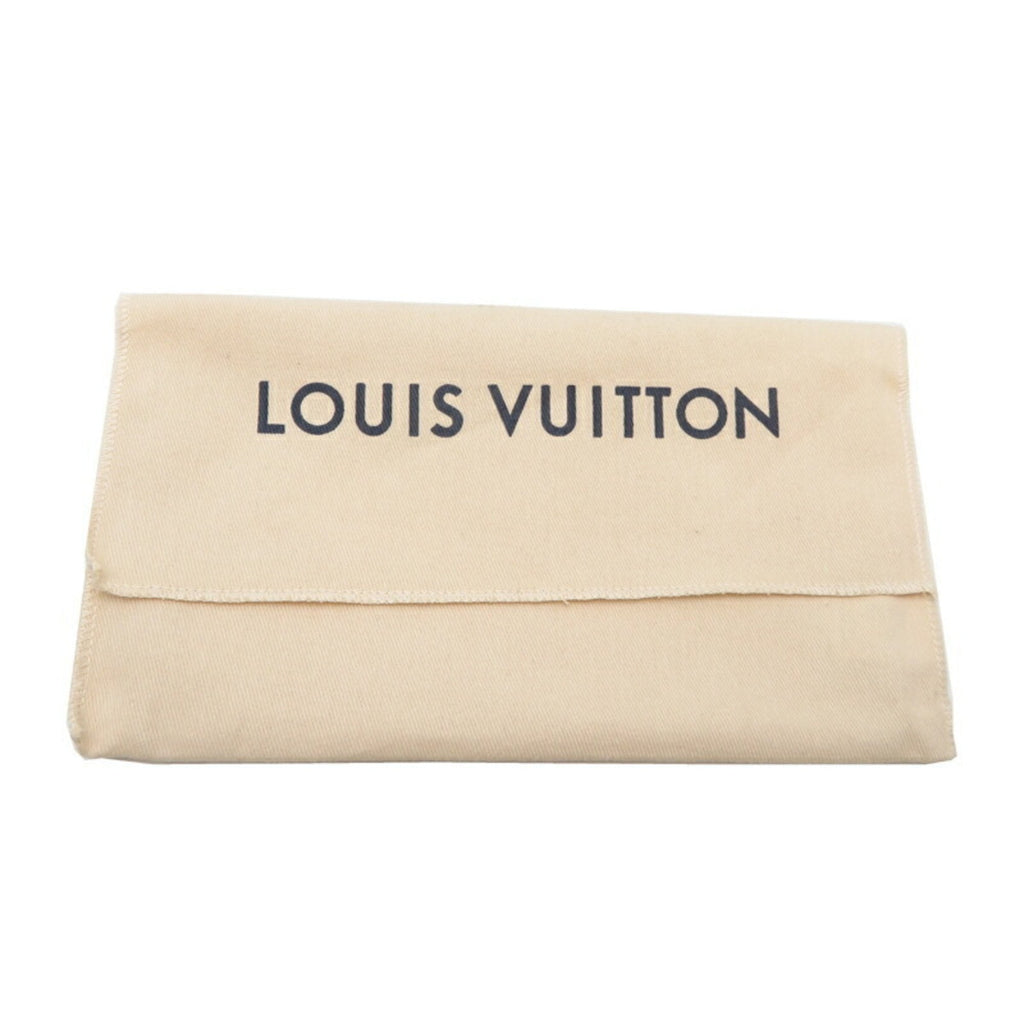 Louis Vuitton Beige Black Monogram Empreinte Long Wallet (Tri-Fold)