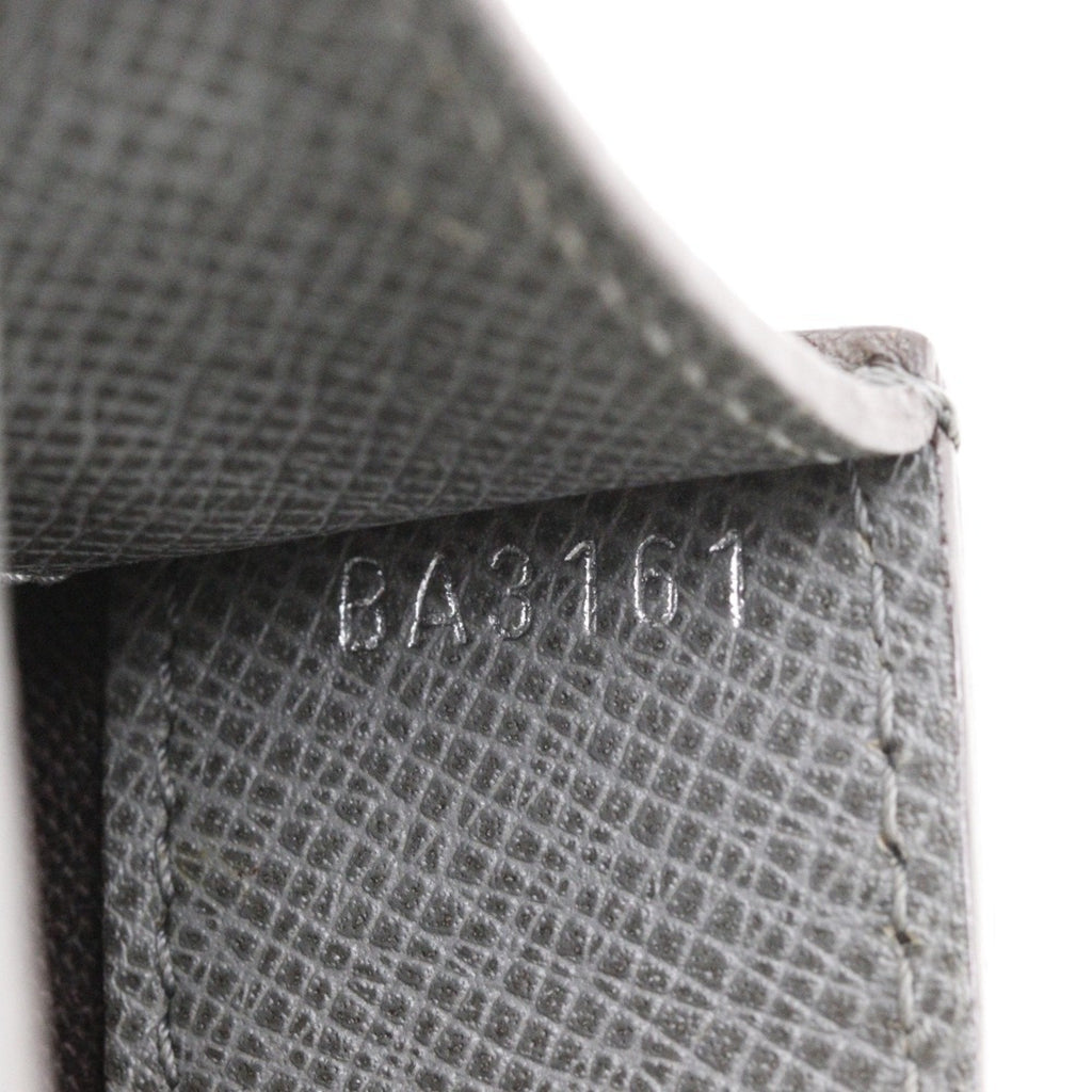 Louis Vuitton Glacier Gray Taiga Leather Briefcase