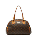 Louis Vuitton Brown Monogram Pvc Leather Handbag