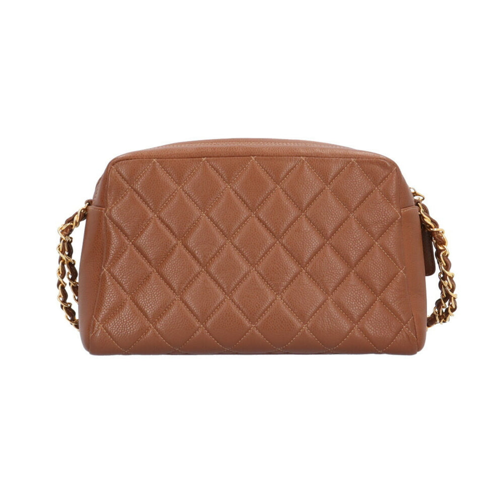 Chanel Brown Leather Shoulder Bag