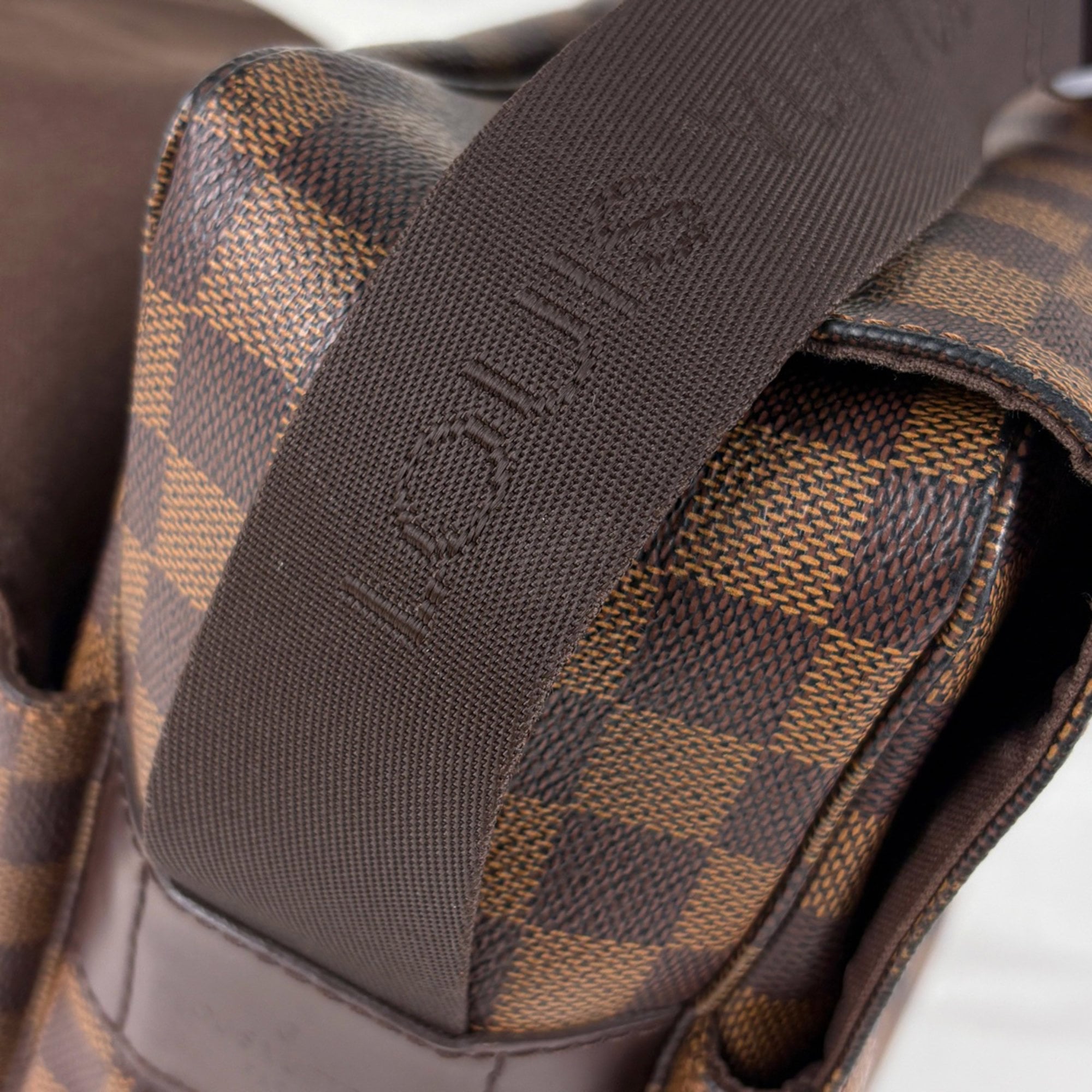Louis Vuitton Brown Damier Canvas Shoulder Bag